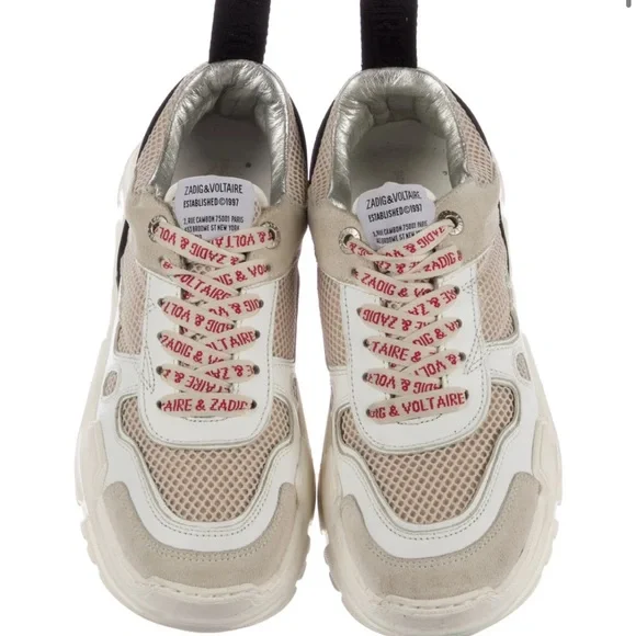 Zadig & Voltaire Chunky Platform Sneakers - Picture 2 of 5